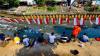 Serunya Lomba Memancing Sambil Berjemur di Kali Grogol