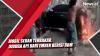 Video Mobil Sedan di Tegal Terbakar, Diduga Api dari Ember Berisi BBM 