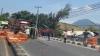 Melaju Kencang di Jalan Menurun, Truk Ayam Terguling di Cicalengka Bandung