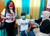 Cegah Penyebaran Covid-19, Perempuan Jenggala Vaksinasi 1.000 Orang di Bandarlampung