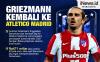 Infografis Antoine Griezmann Kembali ke Atletico Madrid