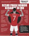 Infografis Cristiano Ronaldo Resmi Pakai Nomor Keramat di MU
