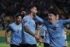 Gol Telat Striker Cagliari Bawa Uruguay Taklukkan Ekuador