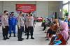  Ribuan Orang Ikuti Vaksinasi yang Digelar Alumni Akpol 1995 di Sleman