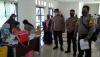 Patroli Faskes, Wakapolres Bangka Tengah Pastikan Vaksinasi Covid-19 Berjalan Lancar