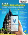 Infografis Masuk Candi Prambanan Pakai Aplikasi PeduliLindungi