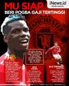 Infografis Man United Siap Beri Paul Pogba Gaji Tertinggi