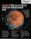 Infografis Studi Ungkap Mars Terlalu Kecil untuk Menahan Air