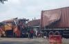 Polisi Buru Pengemudi Truk Kontainer yang Kabur Usai Kecelakaan dengan Bus di Kulonprogo