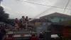 Kios Bensin Eceran di Sukabumi Terbakar, Api Sambar Ibu Rumah Tangga