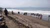 Hari Ini Gelombang Pantai Palabuhanratu Sukabumi Cukup Tinggi, Bahaya bagi Wisatawan