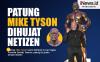 Infografis Patung Mike Tyson Dihujat Netizen