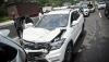 Penampakan 11 Kendaraan Tabrakan Beruntun di KM 49 Tol Jakarta-Cikampek - Bagian 1