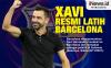 Infografis Xavi Resmi Latih Barcelona