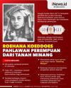 Infografis Roehana Koeddoes Wartawati Pertama di Indonesia Jadi Google Doodle