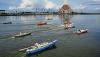 Lomba Perahu Tradisional Jolloro Peringati HUT ke-414 Kota Makassar - Bagian 1
