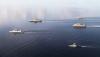 Keren, Formasi Kapal Perang TNI AL dan US Navy di Laut Jawa - Bagian 1