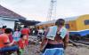 Kereta Api Anjlok di Peninjauan OKU Sumsel, Jalur ke Lampung Terganggu 