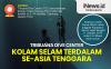 Infografis Kolam Terdalam se-Asia Tenggara Tempat Kopassus Latihan Selam