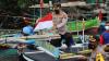 Sambut HUT ke-71 Polairud, Polres Rembang Bagikan Bendera ke Nelayan 