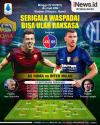Infografis Prediksi AS Roma Vs Inter Milan