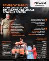 Infografis Pemprov Jateng Kirim Bantuan Logistik dan Tim Relawan ke Lokasi Bencana Semeru