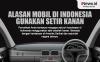 Alasan Mobil di Indonesia Gunakan Setir Kanan Bukan Kiri seperti Amerika, Ini Sejarahnya