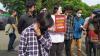 Di Unpad, Nadiem Diadang Mahasiswi Bawa Poster: Saya Korban Kekerasan Seksual di Kampus