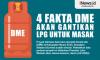 Infografis 4 Fakta DME Akan Gantikan LPG untuk Masak