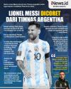 Infografis Lionel Messi Dicoret dari Timnas Argentina untuk Kualifikasi Piala Dunia