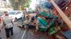 Angkot yang Ditabrak Truk di Cihampelas Bandung Remuk, Begini Penampakannya