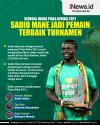 Infografis Sadio Mane Jadi Pemain Terbaik Piala Afrika 2021