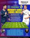 Infografis PSG Vs Real Madrid: Menanti Sihir Lionel Messi