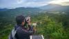 Memotret Panorama Gunung Marapi dan Gunung Singgalang dari Puncak Data - Bagian 1