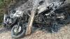 Penggerebekan Ladang Ganja Mendapatkan Perlawanan, 3 Motor Polisi Hangus Dibakar
