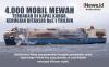Update 4.000 Mobil Mewah Terbakar di Kapal Kargo, Perusahaan Histeris Kerugian Ditaksir Rp7,1 Triliun