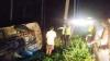 Gagal Lewati Tanjakan, Bus Berjalan Mundur lalu Terguling di Bolmong Utara