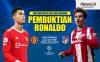Infografis Man United Vs Atletico Madrid: Cristiano Ronaldo Siap Teror Gawang Tim Tamu