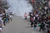 Aksi Marc Marquez Geber Motor hingga Burnout Bikin Heboh di Jalan MH Thamrin