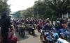 Ratusan Pemotor Komunitas Dampingi Parade Pembalap MotoGP, Begini Suasana di Lokasi