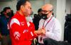 Momen Jokowi Turun ke Lintasan MotoGP saat Sirkuit Mandalika Diguyur Hujan