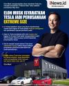 Infografis Elon Musk Isyaratkan Tesla Jadi Perusahaan Extreme Size  