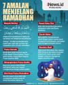 7 Amalan Menjelang Ramadhan yang Dianjurkan Dilakukan Muslim Sambut Bulan Suci
