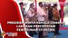 Kunker di NTT, Presiden Jokowi Minta Kepala Daerah Lakukan Percepatan Penurunan Stunting