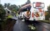 Jalur Penghubung Denpasar-Buleleng Longsor, Badan Jalan Ambles 2,5 Meter