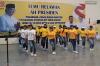  Ribuan Relawan Airlangga Ikuti Lomba Gerak dan Lagu AH Presiden