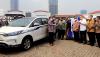 Foto-Foto Menko Airlangga Hartarto Jajal Mobil Listrik Toyota Innova   - Bagian 3