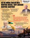 Infografis AS Mulai Ngatur-Ngatur India soal Pembelian Minyak Rusia