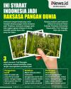 Infografis Indonesia Berpeluang Jadi Raksasa Pangan Dunia, Ini Syaratnya
