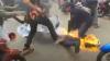 Mahasiswa Terbakar saat Aksi Bakar Ban Demo di Bone, Langsung Dilarikan ke RS